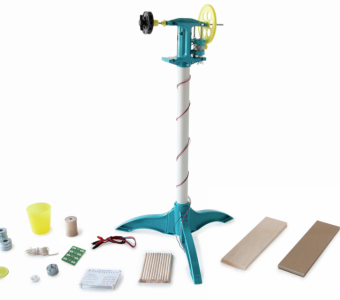 Photo of wind turbine kit (wind turbine and accessories)
