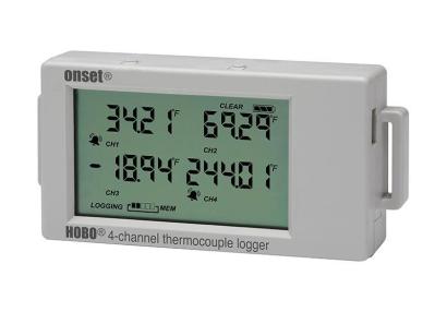 data logger showing stats on screen with white background