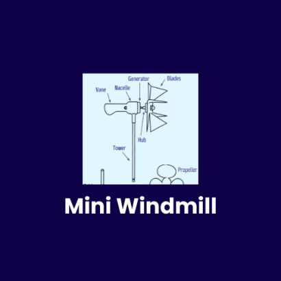 sketch of windmill
