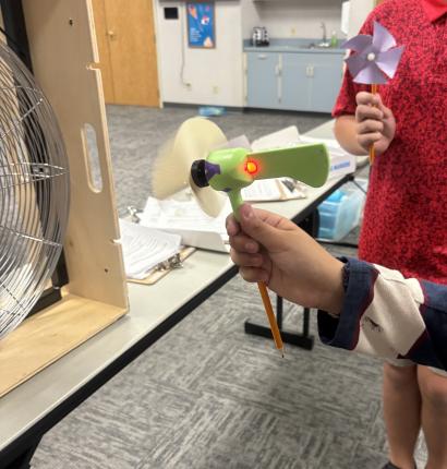 firefly in wind tunnel